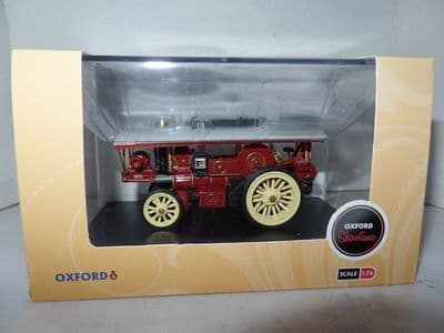 Oxford 76BUR005 BUR005 1/76 OO Burrell Showmans Engine Loco No 1 Yeomans Horses