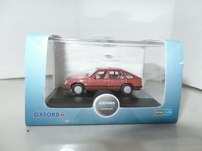 Oxford 76CAV002 CAV002 1/76 OO Scale Vauxhall  Cavalier Carnelian Red