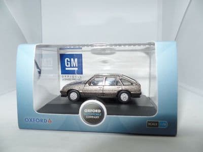 Oxford 76CAV003 CAV003 1/76 OO Scale Vauxhall  Cavalier Steel Grey