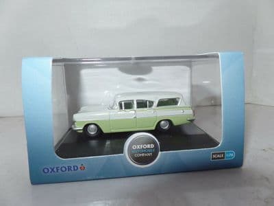 Oxford 76CFE006 CFE006 Vauxhall Cresta Estate Swan White Lime Yellow