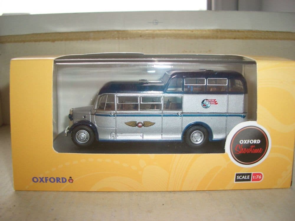 Oxford 76COM005 COM005 1/76 Commer Commando 11/2 Deck Coach Australian ...