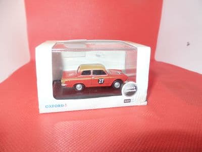 Oxford 76COR1004 COR1004 1/76 OO Scale Ford Cortina MkI Red & Gold Racing Livery