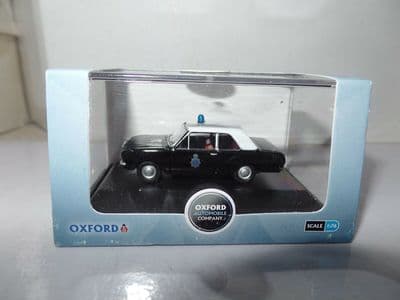 Oxford 76COR2005 COR2005 1/76 OO Scale Ford Cortina II 2 Bermuda Police