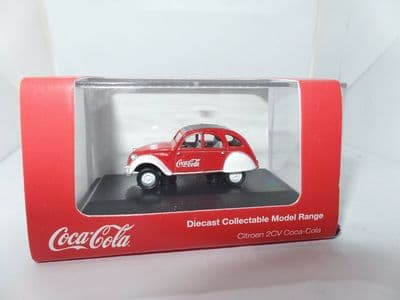 Oxford 76CT007 CT007 CT007CC 1/76 OO Scale Citroen 2CV Coca Cola