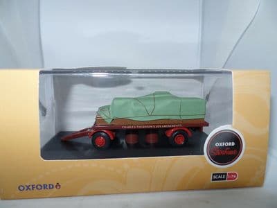 Oxford 76CTR001 CTR001 1/76 OO Thurston Fairground Circus Canvas Trailer
