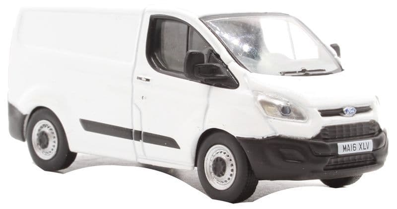 Oxford 76CUS002 CUS002 1/76 OO Scale Ford Transit Custom Dealer White ...