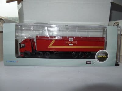 Oxford 76DAF001 DAF001 OO Leyland DAF 85 40ft Box Trailer Royal Mail Post Office