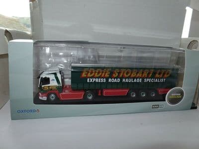 Oxford 76DAF003 DAF003 1/76 OO Leyland Daf Curtainside Eddie Stobart Davena