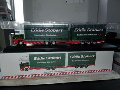Oxford 76DBU003 DBU003 1/76 OO Scania R440 Topline Drawbar Unit Eddie Stobart
