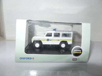 Oxford 76DEF004 DEF004 1/76 OO Scale Land Rover Defender Garda Irish Police