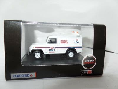Oxford 76DEF015 DEF015 1/76 OO Land Rover Defender LWB Hard Back RAC Rescue