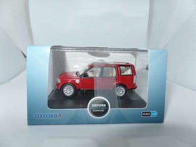 Oxford 76DIS005  DIS005 1/76 OO Scale Land Rover Discovery 4 Firenze Red