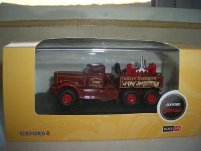 Oxford 76DT003 DT003 Diamond T Charles Thurston Fun Fair Generator Truck