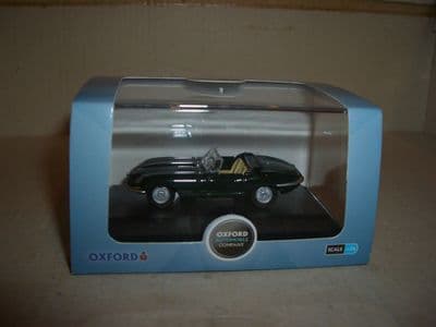 Oxford 76ETYP001 ETYP001 1/76 OO Scale Jaguar E Type British Racing Green