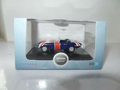 Oxford 76ETYP005 ETYP005 1/76 OO Scale Jaguar E Type Union Jack Austin Powers