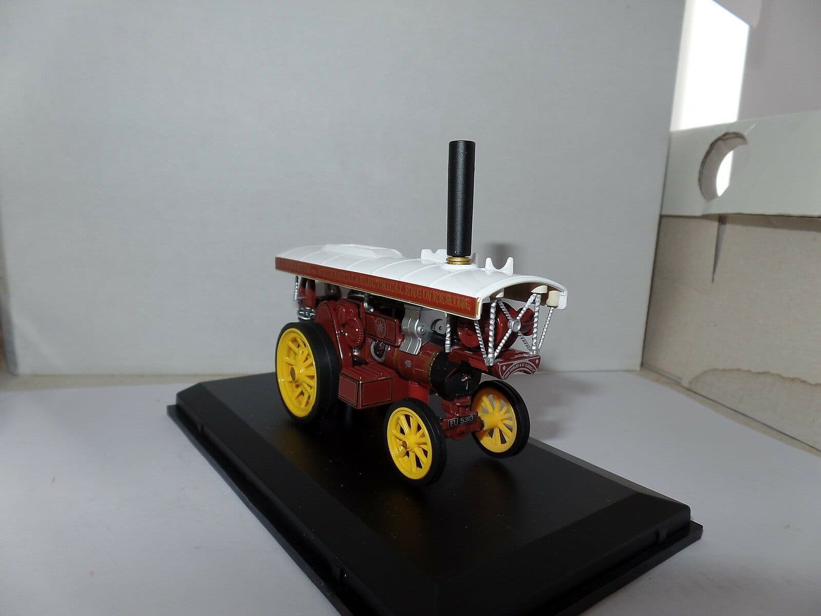 Oxford Diecast – The Great Dorset Steam Fair 2017 – Fowler Ploughing Engine Wagon (1:76)
