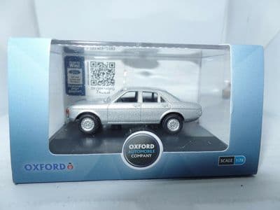Oxford 76FC005 FC005 1/76 OO Scale Ford Consul Granada Astro Silver Metallic