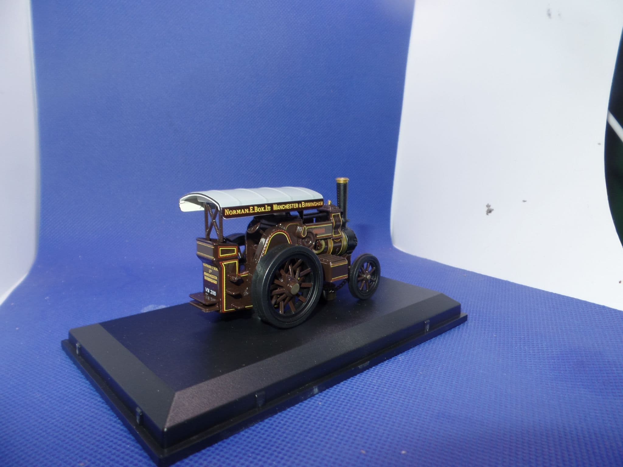 Oxford 76FOW001 FOW001 Fowler B6 Road Locomotive Atlas Norman E Box ...
