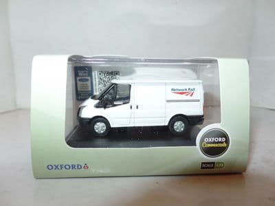 Oxford 76FT023 FT023 1/76 OO Scale Ford Transit SWB Low Roof Van Network Rail