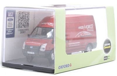 Oxford 76FT034 FT034 1/76 OO Scale Ford Transit Mk5 LWB High Parcelforce Worldwide