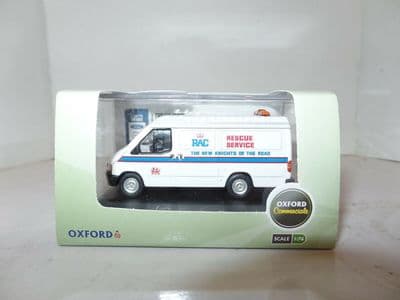 Oxford 76FT3006 FT3006 1/76 OO Scale Ford Transit Mk III 3 RAC White Light Bar