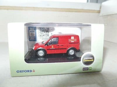 Oxford 76FTC001 FTC001 1/76 Ford Transit Connect Van Post Office Royal Mail Red