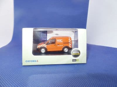 Oxford 76FTC014 FTC014 1/76 OO Scale Ford Transit Connect Van RAC In Car Services Orange