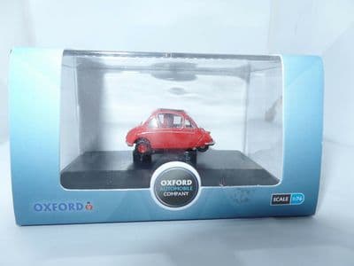 Oxford 76HE002 HE002 1/76 OO Scale Heinkel Trojan Bubble Car Spartan Red