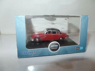Oxford 76JAG2001 JAG2001 1/76 OO Scale Jaguar Mark 2 II Red