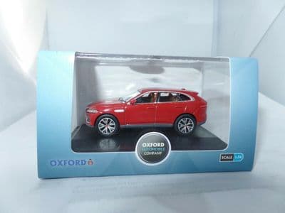 Oxford 76JFP003 JFP003 1/76 OO Scale Jaguar  F-Pace Italian Racing Red