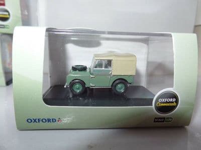 Oxford 76LAN180001 LAN180001 1/76 OO Scale Land Rover Series 1 Sage Green HUE146 First One