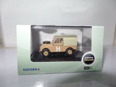 Oxford 76LAN188002 LAN188002 1/76 OO Land Rover British Army Desert Sand Hamilca