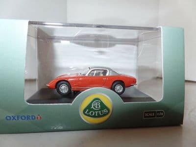 Oxford 76LE003 LE003 1/76 OO Scale Lotus Elan Plus 2 Red & Silver