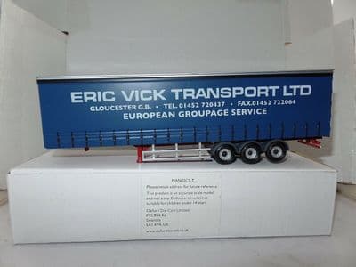 Oxford 76MAN02CS_T MAN02CS-T MAN02CS Trailer Unit  Eric Vick Transport MIMB