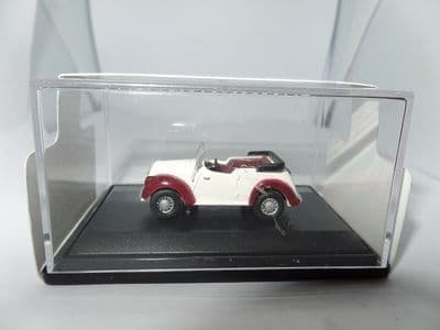 Oxford 76ME003 ME003 1/76 OO Scale Morris 8 Tourer Ivory Maroon