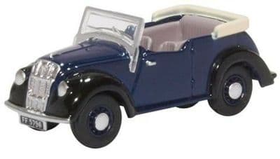 Oxford 76ME006 ME006 1/76 OO Scale  Morris Eight E Series Open Tourer Dark Blue