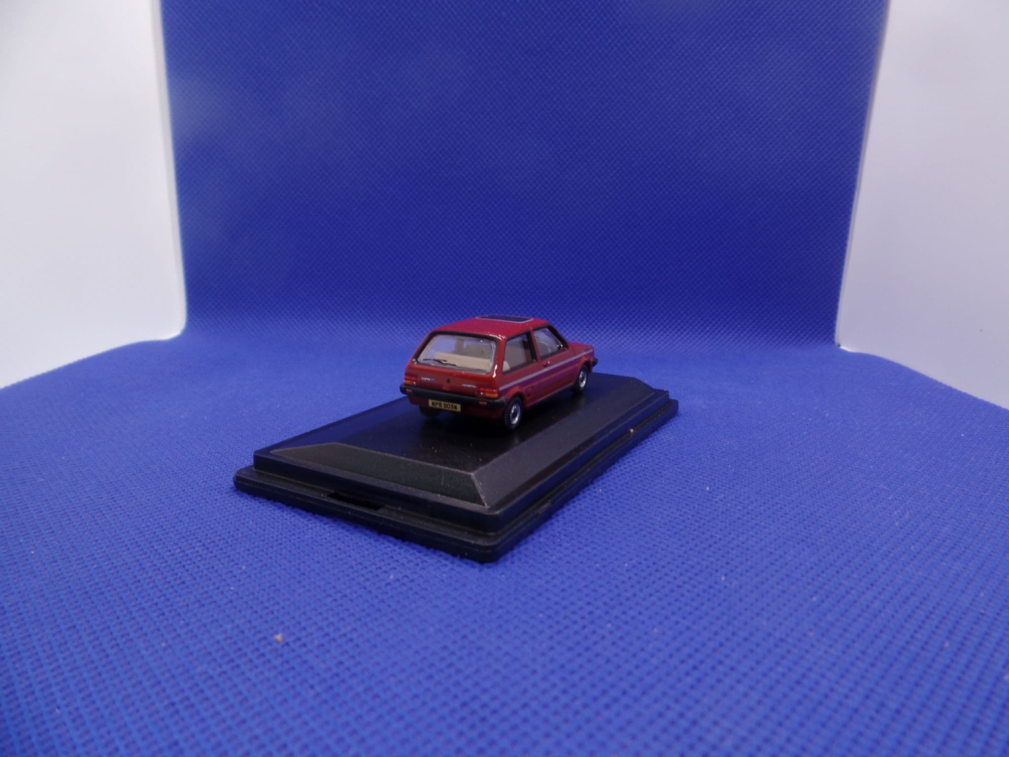 Miniature Austin Mini Metro Couleur Emberglow - Échelle 1:76, Oxford Diecast, Référence 76MET001