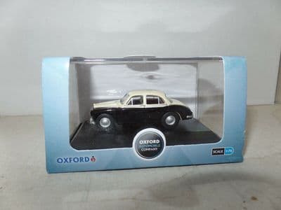 Oxford 76MGZ004 MGZ004 1/76 OO Scale MG ZB Magnette MGZB Ivory & Black