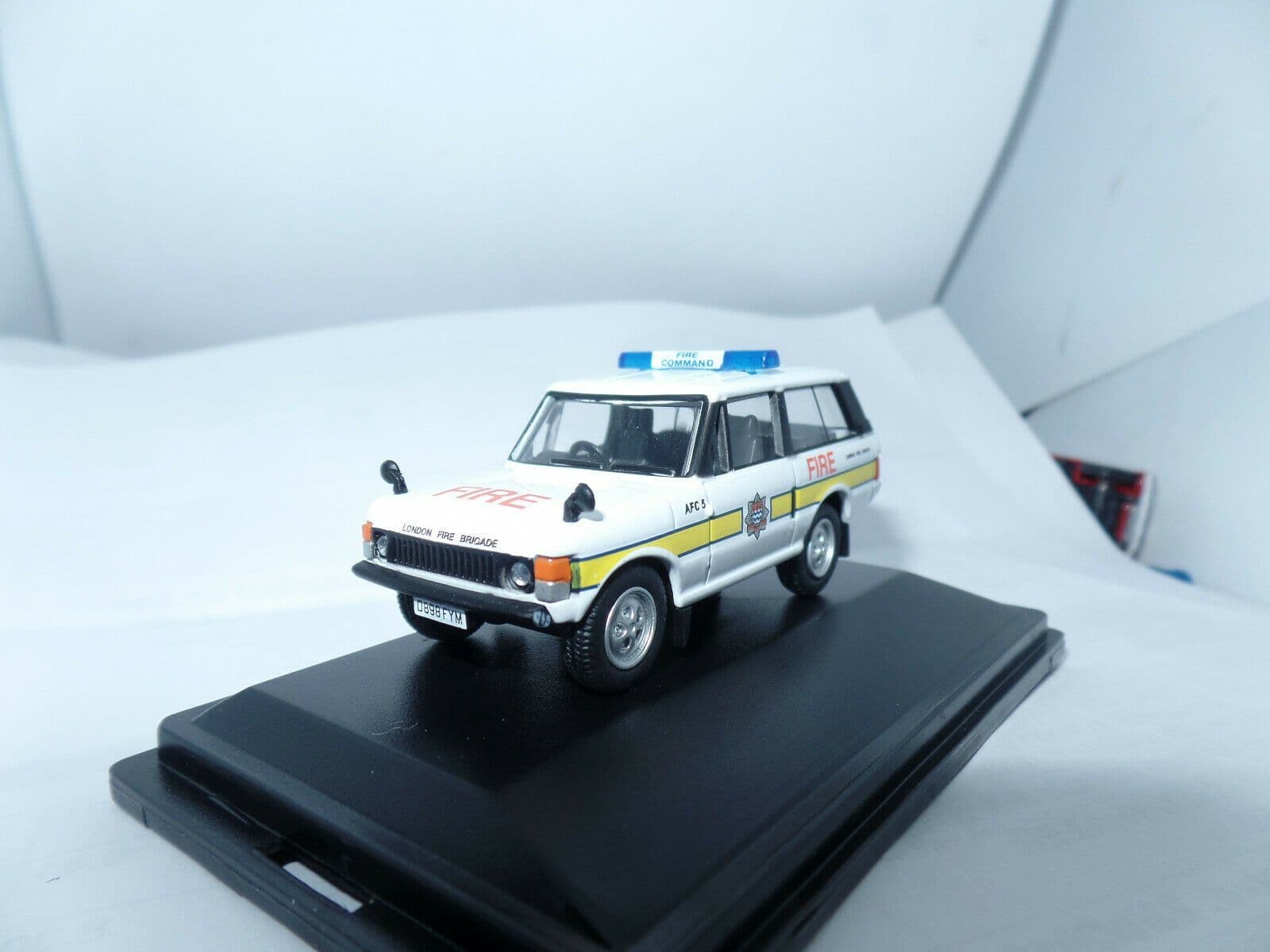 Oxford 76RCL004 RCL004 1/76 OO Range Rover Classic - London Fire Brigade