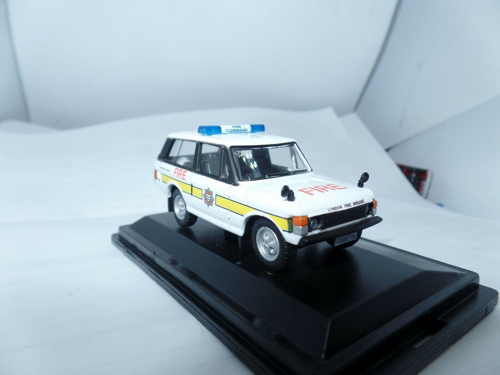 Oxford 76RCL004 RCL004 1/76 OO Range Rover Classic - London Fire Brigade