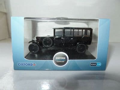 Oxford 76RDH001 RDH001 1/76 OO Scale Daimler Black Royal Hearse Funeral