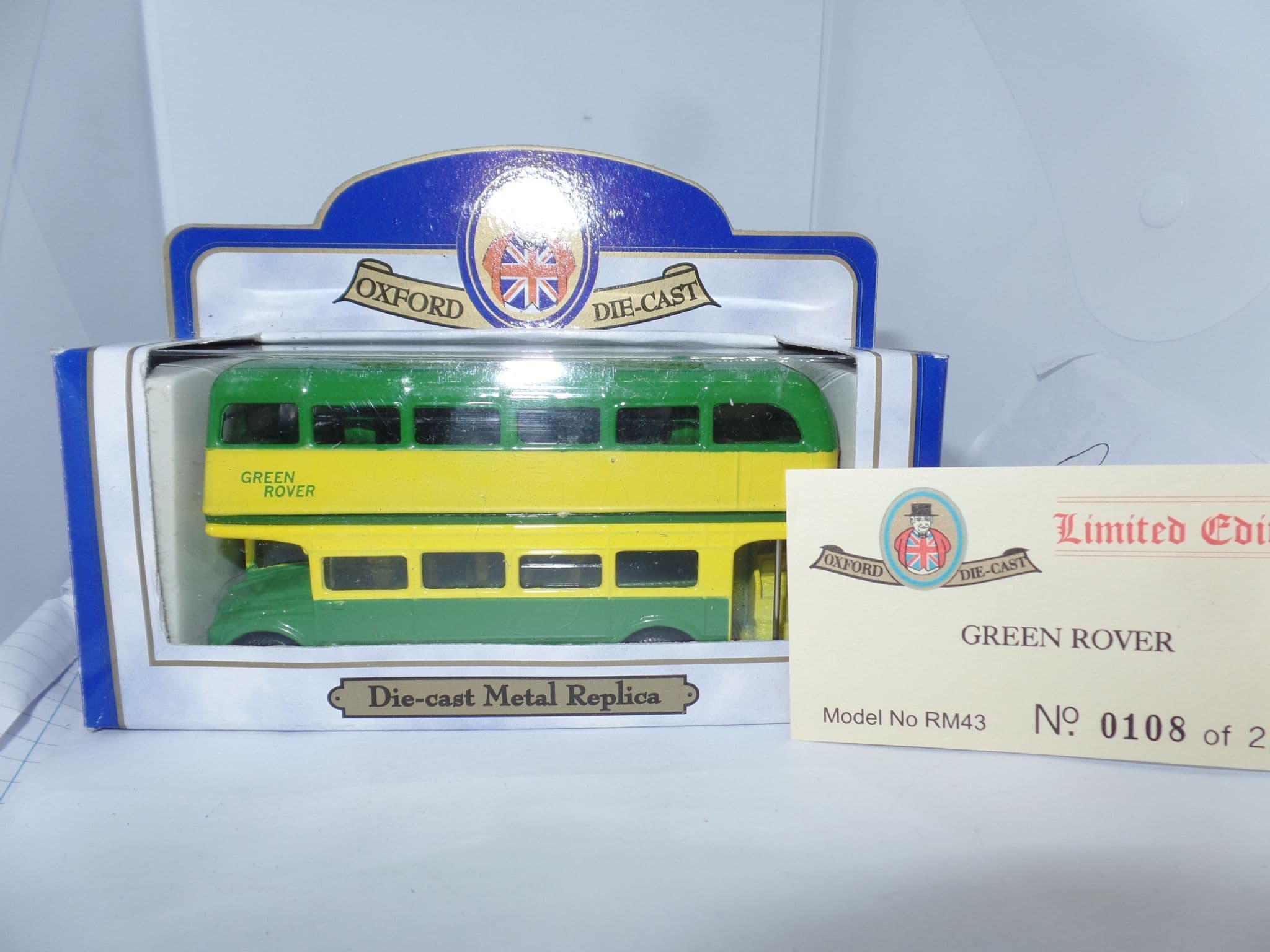Oxford 76RM043 RM43 1/76 OO Scale London Routemaster Bus Green