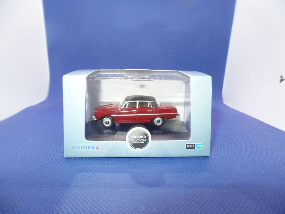 Oxford 76RP007 RP007 1/76 OO Scale Rover P6 Brigade Red