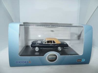 Oxford 76RRC001 RRC001 1/76 OO Scale  Rolls Royce Corniche Conv Indigo Blue