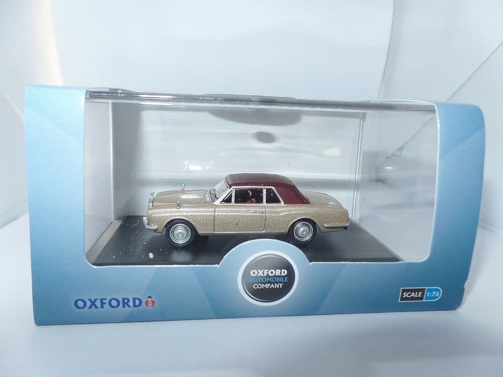 Miniature Oxford 1/43 Rolls Royce Corniche Convertible – Couleur Sable, Diecast
