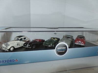 Oxford 76SET14A SET 14 1/76 OO Scale Jaguar Set 5  E Type XK120 SS Roadster 2  7