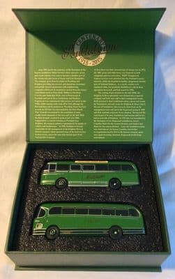 Oxford 76SET38 1/76 OO OXFORD LEYLAND TIGER WEYMANN FANFARE SOUTHDOWN CENTENARY SET