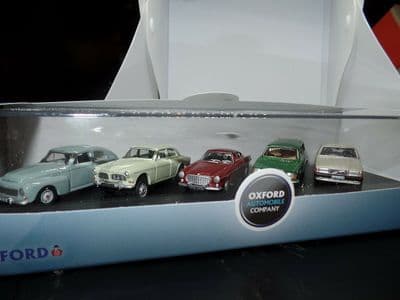 Oxford 76SET52 SET52 1/76  5 x Volvo Set 245 Green 544 Blue 760 P1800 Red Amazon
