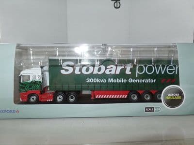 Oxford 76SHL02CS SHL02CS 1/76 Scania Curtainside Eddie Stobart Power Generator