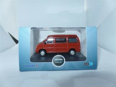 Oxford 76T4001 T4001 1/76 OO Volkswagen VW T4 Westfalia Camper Paprika Red